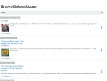Tablet Screenshot of brookebinkowski.com